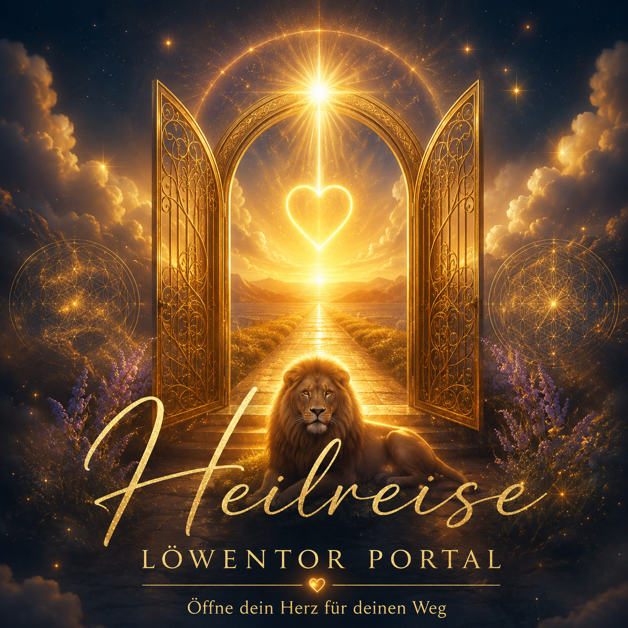 Geführte Heilreise Löwentor 2026 | Meditation MP3 Download