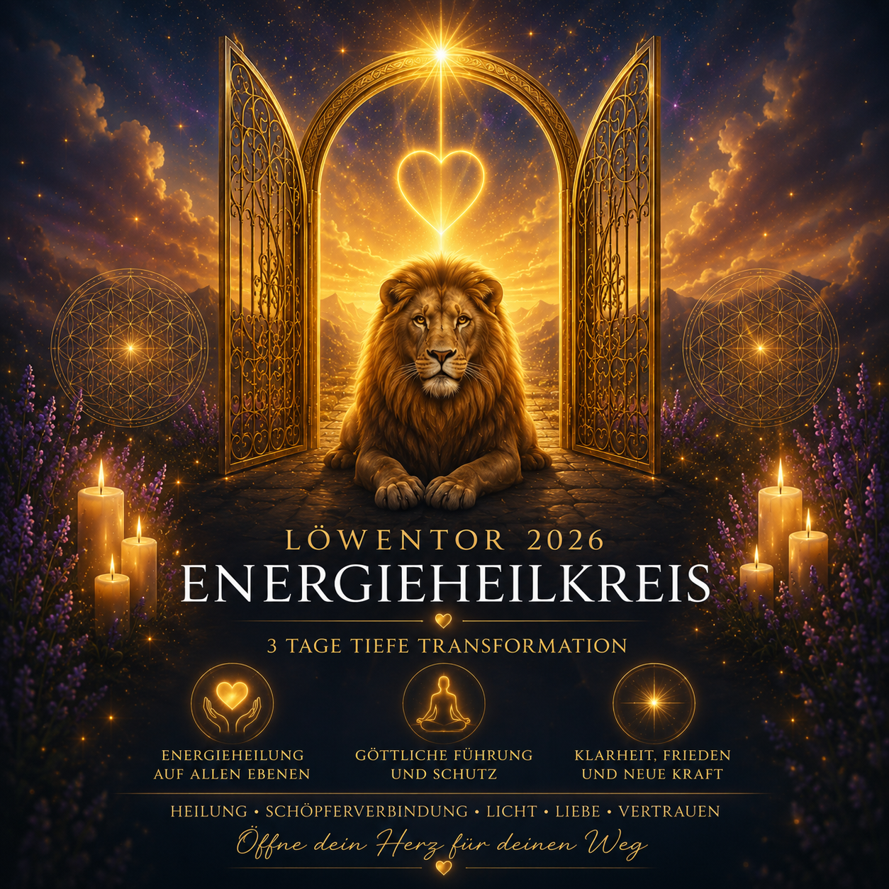Energieheilkreis zum Löwentor